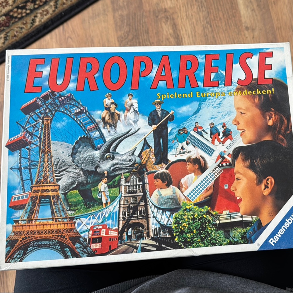 Ravensburger Europareise Board Game